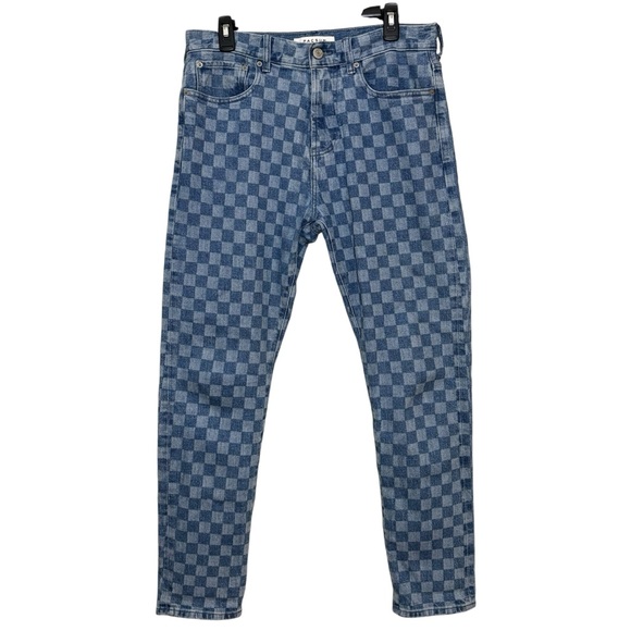 PacSun Eco Holden Slim Taper Checkered Comfort Jeans. Men’s 31x32 - Picture 1 of 11